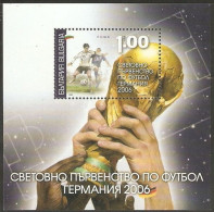 Bulgaria 2006 - Sport: FIFA World Cup Germany 2006 - S/s MNH - Ongebruikt