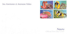 NAURU - FDC 2003 WWF - SEA ANEMONES & FISH / 4135 - Nauru