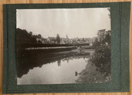 Vire - Photo Ancienne - Vue Sur La Ville Et Les Lavoirs - Format Photo 17,5x22 Cm - Vire