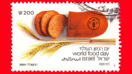 ISRAELE - Usato - 1984 - Cibo - Giornata Mondiale Dell'alimentazione - FAO - 200 - Usati (senza Tab)