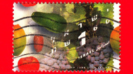 ISRAELE - Usato - 1996 - Frutta - Avocado, Cachi, Dattero, Mango, Uva - 1.60 - Usati (senza Tab)