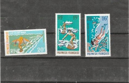 POLINESIA FRANCESA Nº  AE 48 Al 50 - Unused Stamps