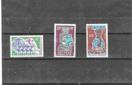 POLINESIA FRANCESA Nº  77 AL 79 - Unused Stamps