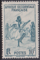 Afrique Occidentale 24a** Bleu-vert - Other & Unclassified