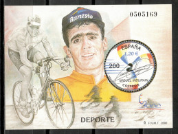 Spain 2000 España / Bicycles Bikes Cycling · Miguel Indurain MNH Ciclismo Bicicletas / Cu21256  10-29 - Wielrennen
