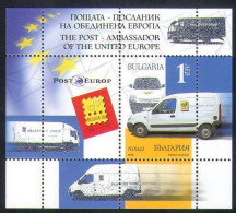 Bulgaria 2006 - The Post - Ambassador Of The United Europe - S/s MNH - Unused Stamps