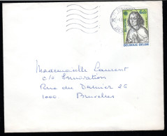 BELGIQUE - Lettre Pour La France 1975 - Brieven En Documenten