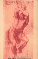 ARTS - Sculptures - Florence - Michel-Ange - Etude Pour Une Figure Du Déluge Universel - Carte Postale Ancienne - Skulpturen