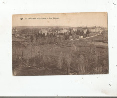 BESSINES (HAUTE VIENNE) 24 VUE GENERALE PANORAMIQUE AVEC CHATEAU ET HABITATIONS - Bessines Sur Gartempe