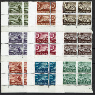 Luxembourg - Yvert  PA 7/15 - Neufs En # - MNH - Boucle De La Moselle Et Vue De Luxembourg - Unused Stamps