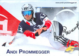 Autogramm AK Snowboarder Andreas Andi Prommegger St. Johann Schwarzach Im Pongau Salzburg Österreich Olympia Olympics - Autographes