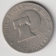 U.S.A. 1976: 1 Dollar, KM 206 - 1971-1978: Eisenhower