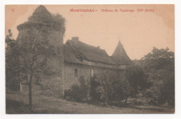 MONTIGNAC   24 DORDOGNE  PERIGORD   - CHÂTEAU DE COULONGE ( XV E SIÈCLE ) - Montignac-sur-Vézère