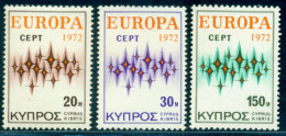 Cyprus 1972 Europa,CEPT,Stars,Mi.374,MNH - 1972