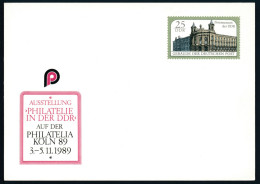 RDA - Entier Postal / DDR - Ganzsachen Mi.Nr. P 104 ** - Postkaarten - Gebruikt
