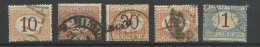 Italie   Taxe     N° 6  à  9  Et 13      Oblitérés  B/TB     Voir Scans Soldé  ! ! ! - Postage Due