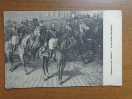 Avènement De Léopold II, Le Roi Et Son état Major -> Beschreven 1910 - Feesten En Evenementen