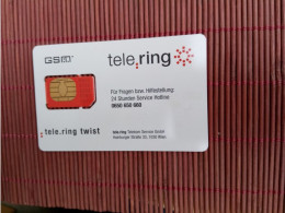 GSM CARD TELERING MINT 2 PHOTOS  Rare - Autriche