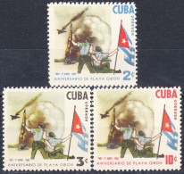 CUBA 1962, ONE YEAR Of The BAY Of PIGS INVASION, COMPLETE MNH SERIES With GOOD QUALITY,*** - Unused Stamps