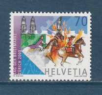 Suisse - YT N° 1668 ** - Neuf Sans Charnière - 2000 - Unused Stamps