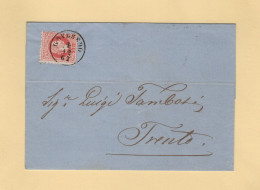 Autriche - Roveredo - 1867 - Sans Correspondance - Storia Postale