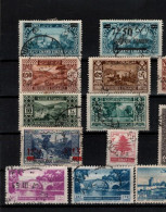 ! Lot Of 36 Stamps From Lebanon, Briefmarkenlot Libanon - Libanon