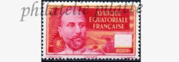 Afrique Equatoriale  58** Essai Rouge Variété Valeur Omise - Altri & Non Classificati