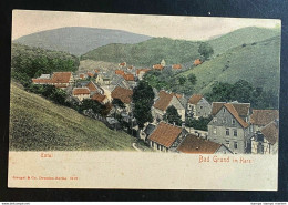 AK Litho BAD GRUND Im Harz Totalansicht Um 1900 Nicht Gelaufen - Bad Grund