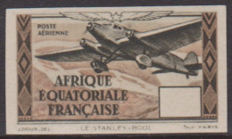 Afrique Equatoriale PA38b** Non Dentelé Valeur Omise - Altri & Non Classificati