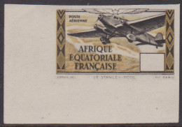 Afrique Equatoriale PA41** Essai De Couleur - Other & Unclassified