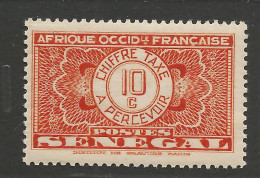 SENEGAL TA N° 23 NEUF** LUXE SANS CHARNIERE / Hingeless / MNH - Timbres-taxe