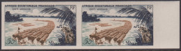 Afrique Equatoriale PA58** Paire Non Dentelée - Andere & Zonder Classificatie