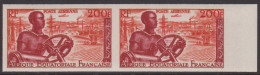 Afrique Equatoriale PA60** Paire Non Dentelée - Sonstige & Ohne Zuordnung