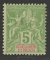 SENEGAMBIE ET NIGER N° 4 NEUF* CHARNIERE  / Hinge  / MH - Nuovi