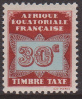 Afrique Equatoriale Taxe 5** - Autres & Non Classés