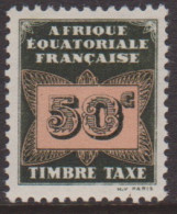 Afrique Equatoriale Taxe 7** - Sonstige & Ohne Zuordnung