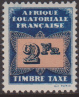 Afrique Equatoriale Taxe 10** - Andere & Zonder Classificatie