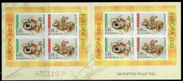 Bulgaria 2005 - Europa CEPT - Gastronomy - Booklet MNH - Ongebruikt