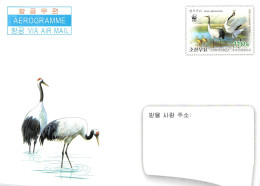 NORTH KOREA - POSTAL STATIONERY WWF 2014 - AEROGRAMME / 4156 - Korea (Nord-)