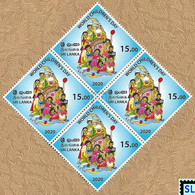 Sri Lanka Stamps 2020, World Children's Day, MNH - Sri Lanka (Ceylan) (1948-...)