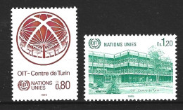 ONU GENEVE. N°127-8 De 1985. Centre De Perfectionnement Professionnel. - Unused Stamps