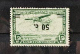 Congo Belge - PA16-Cu - Surcharge Renversée - 1936 - MNH - Ungebraucht