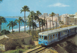 CAMPELLO (Alicante): Playa Muchavista (Voie Ferrée - Autorail) - Alicante