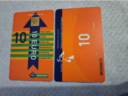 NETHERLANDS   € 10,-   / USED  / DATE  01-01-05  JUSTITIE/PRISON CARD  CHIP CARD/ USED   ** 16160** - GSM-Kaarten, Bijvulling & Vooraf Betaalde