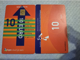 NETHERLANDS   € 10,-   / USED  / DATE  01-07-10  JUSTITIE/PRISON CARD  CHIP CARD/ USED   ** 16163** - [3] Sim Cards, Prepaid & Refills