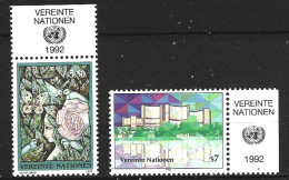 ONU VIENNE. N°149-50 De 1992. Série Courante. - Nuovi