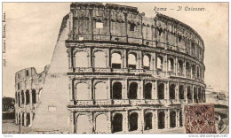 1907  ROMA  IL COLOSSEO - Colisée