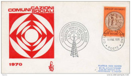 1970  LETTERA   CITTA' DEL VATICANO - Storia Postale