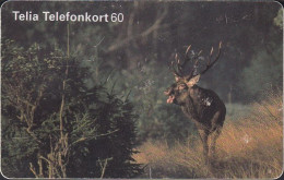 Schweden Chip 166  Deer - Hirsch - Stag  (60112/066) - 003425778 - Zweden