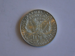 FRANCE 100 Francs 1984 Marie Curie - Silver, Argent Franc - 100 Francs